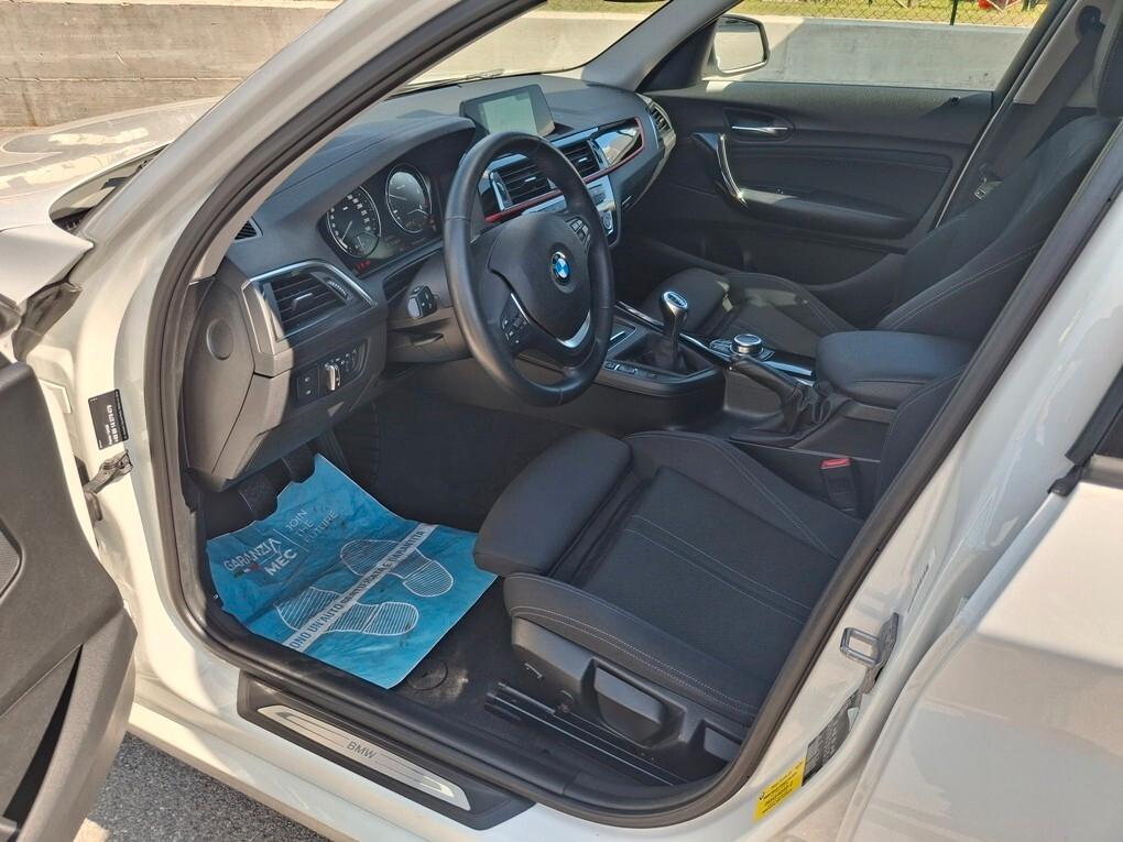 Bmw 116d 5p. Sport Km 93.000 - 2018
