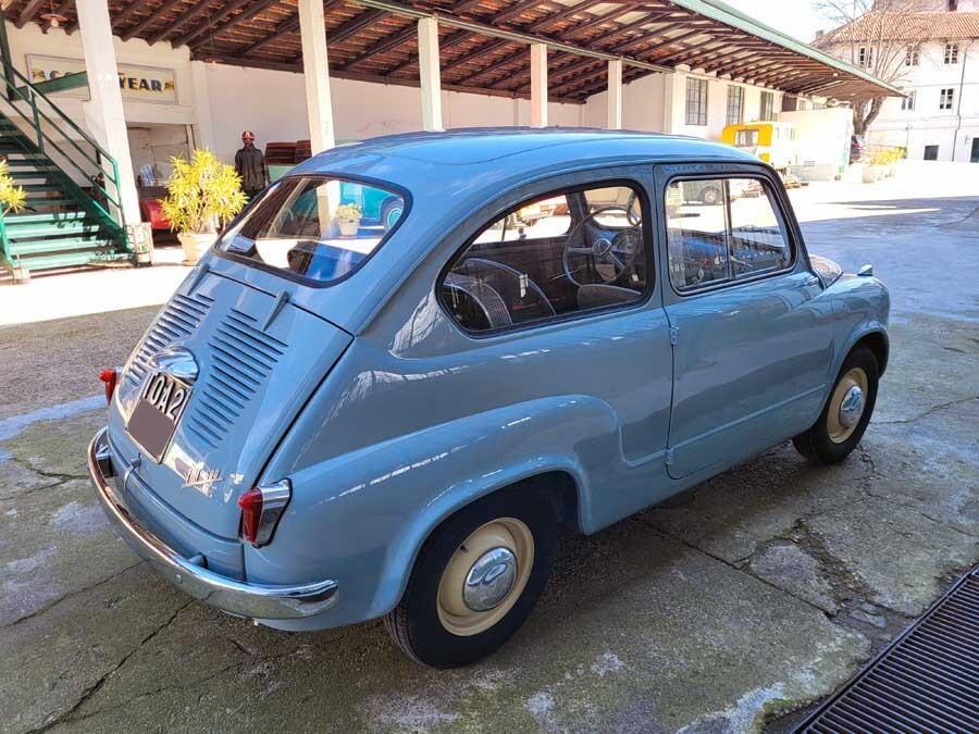 FIAT 600 I Serie “Vetri scorrevoli” – 1955
