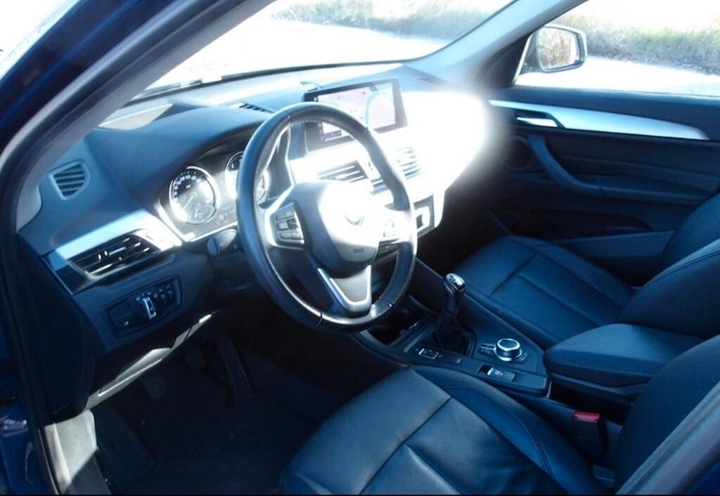 BMW X1 18D 150CV 6M. S-DRIVE BUSINESS ADVANTAGE ( PELLE - TETTO PANORAMICO APR. - HEAD-UP DISPLAY - NAVI - PARK ASSISTANT - TELECAMERA POST. )