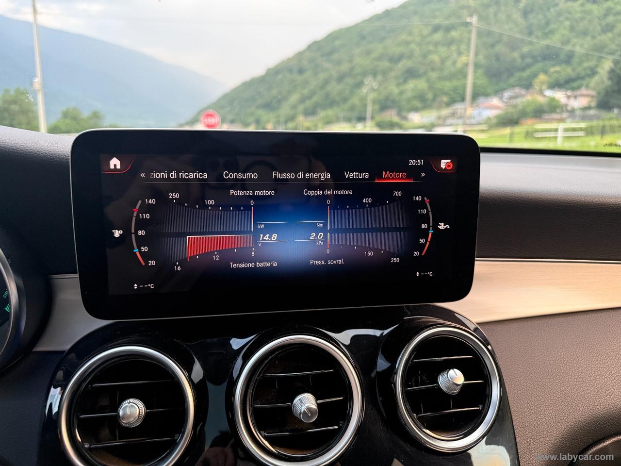 MERCEDES-BENZ GLC 300 de Plug-in PREMIUM PLUS TETTO AIRMATIC CAMERA 360