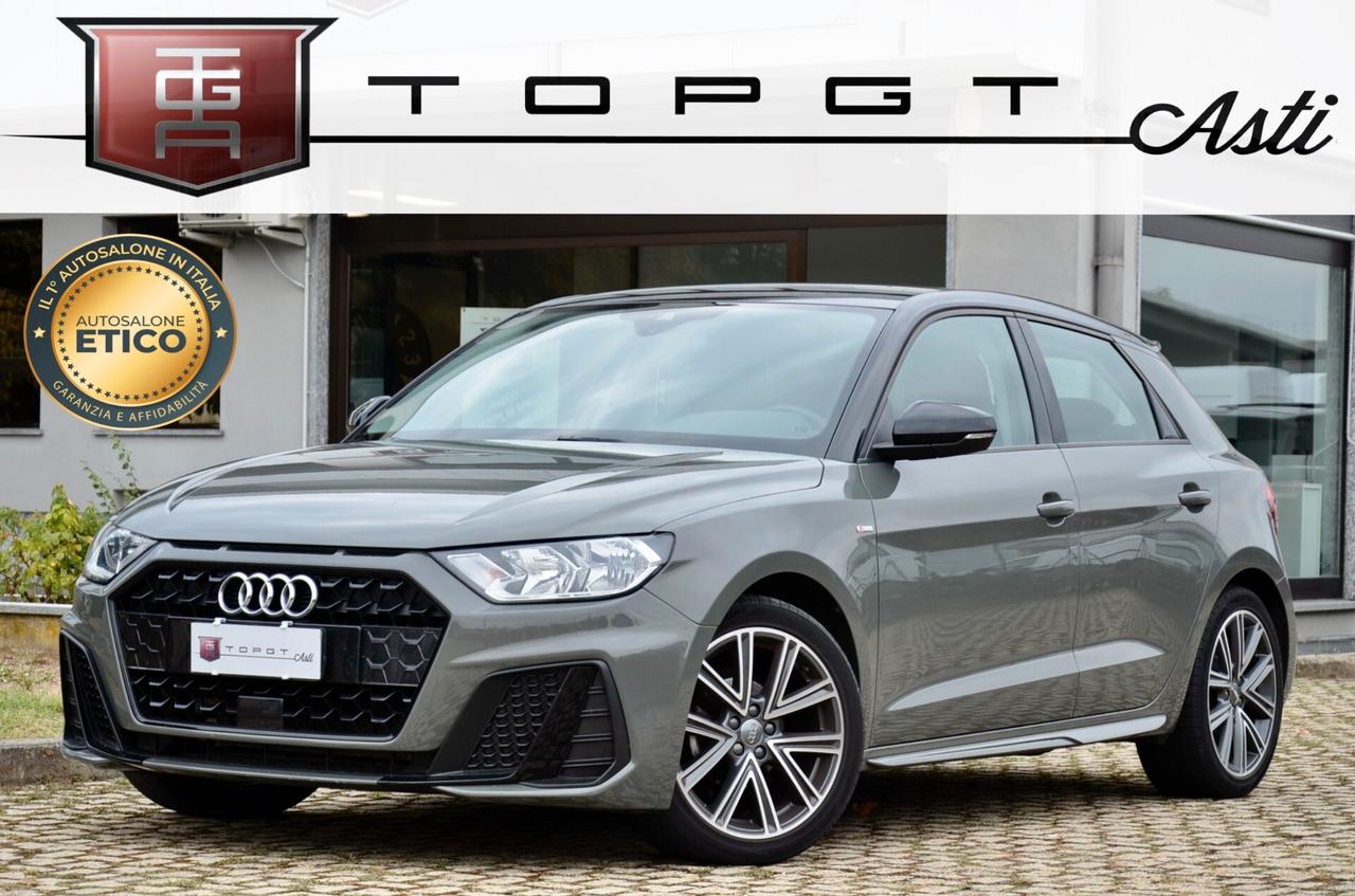 AUDI SPORTBACK 25 1.0 TFSI S-LINE EDITION 95cv, PREZZO REALE, EURO 6D, APPLE ANDROID, PERMUTE