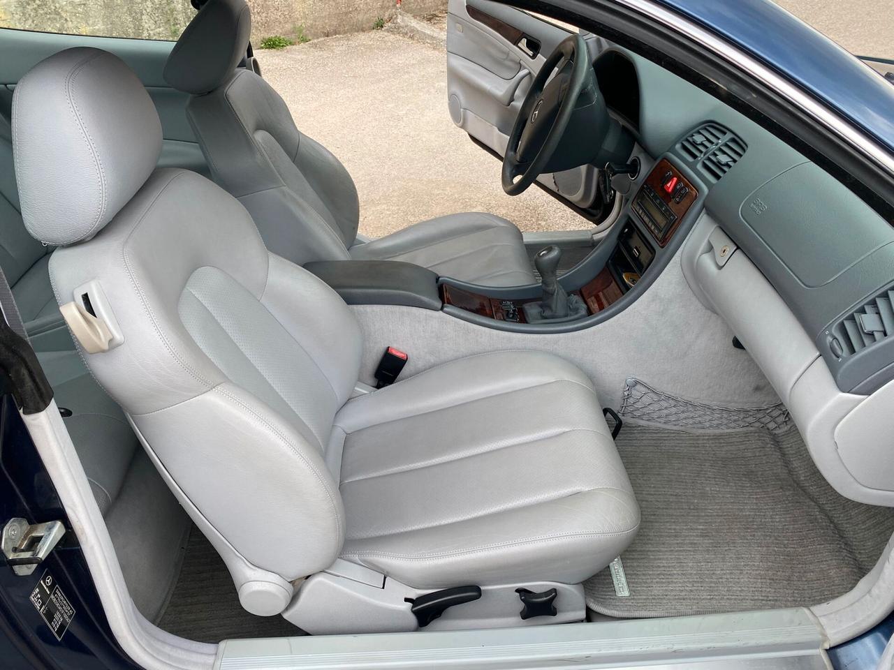 Mercedes clk kompressor 2.0 benz 192cv da vetrina 1999