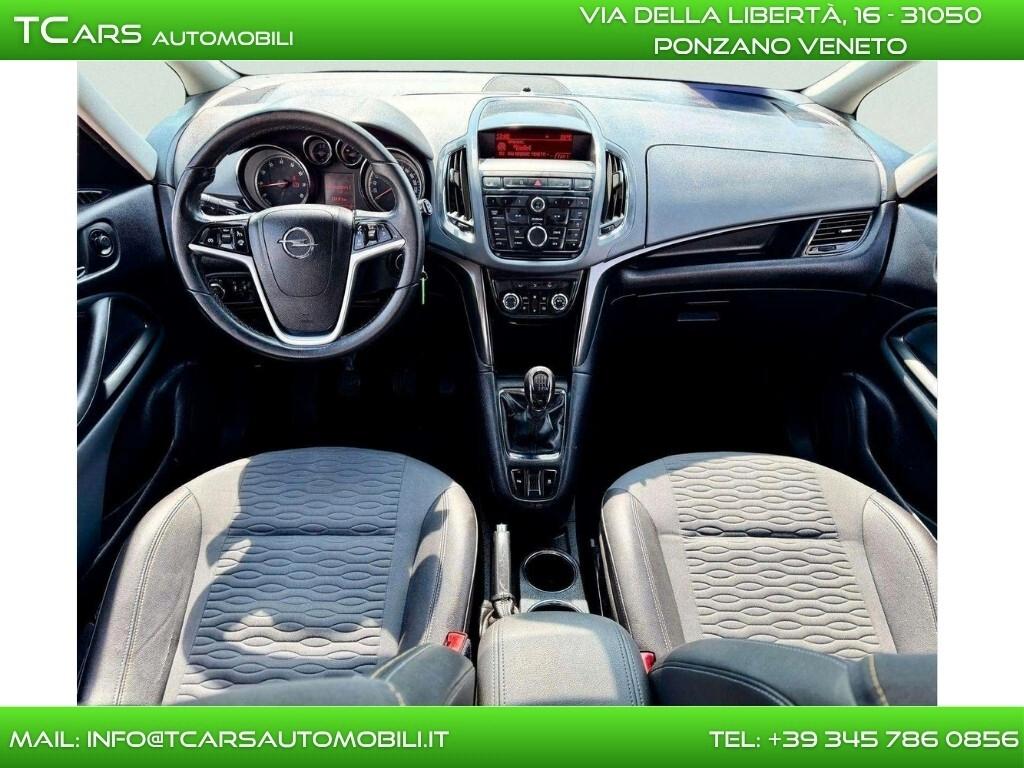 OPEL ZAFIRA 1.6 METANO - 7 POSTI - EURO 6