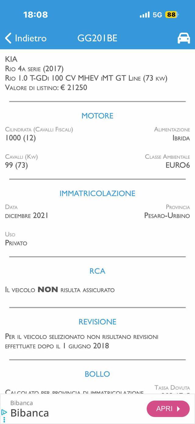 KIA Rio 1.0 T-GDi 100 CV MHEV iMT Style