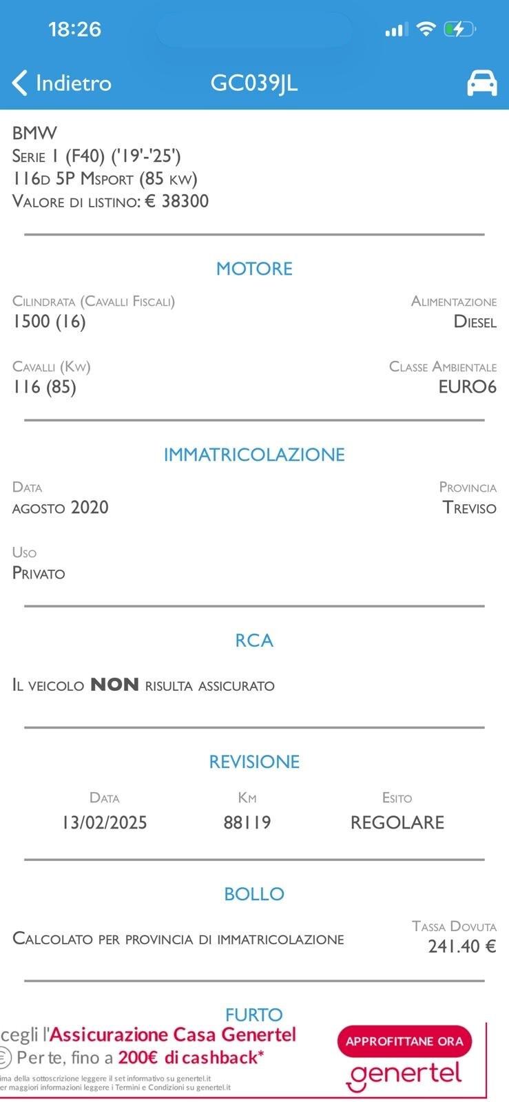 Bmw 116d 5p. Business