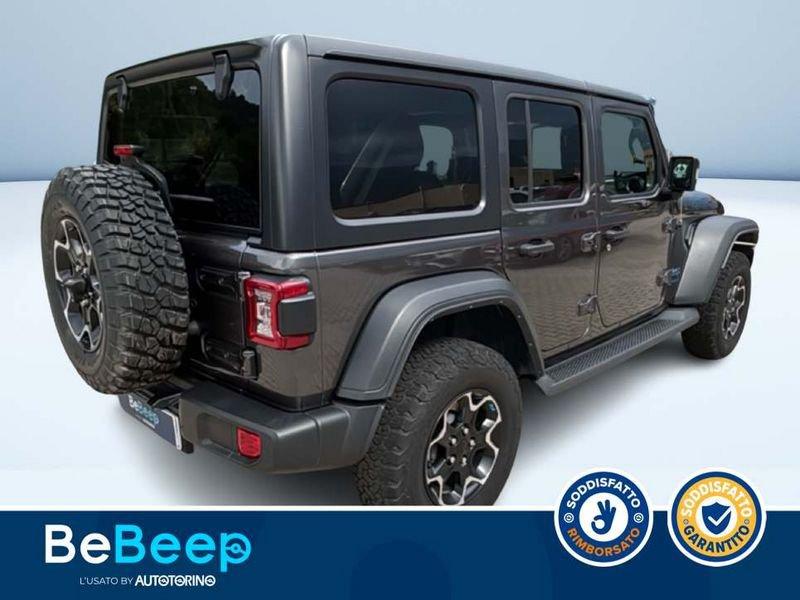 Jeep Wrangler UNLIMITED 2.0 ATX PHEV RUBICON 4XE AUTO