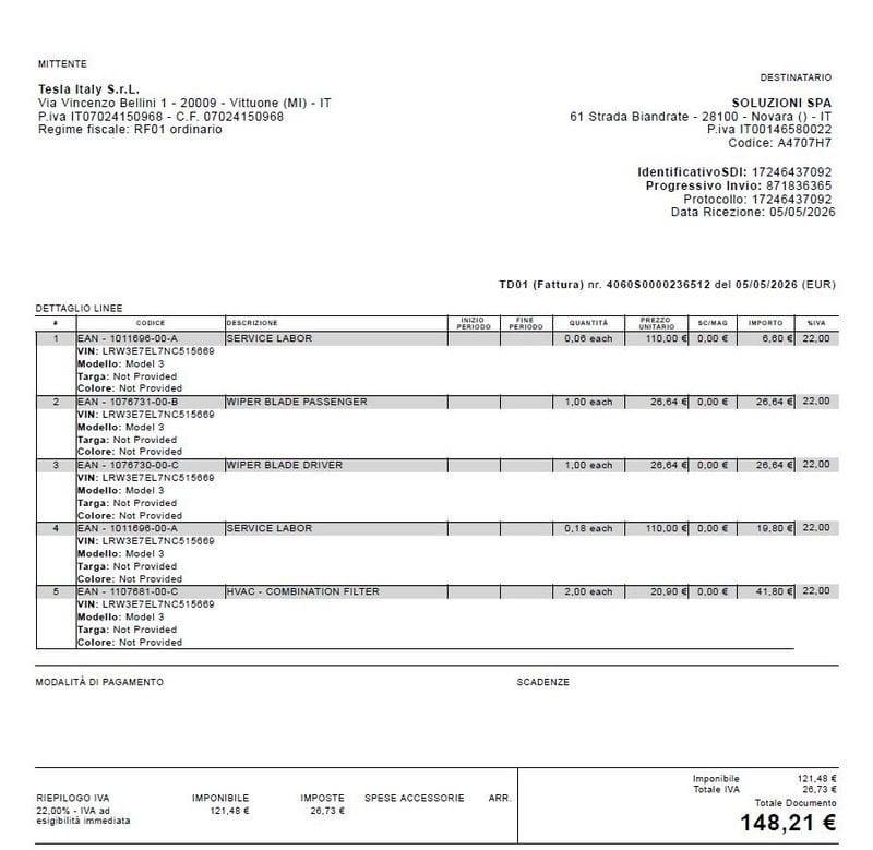Tesla Model 3 75 kWh Long Range Dual Motor AWD