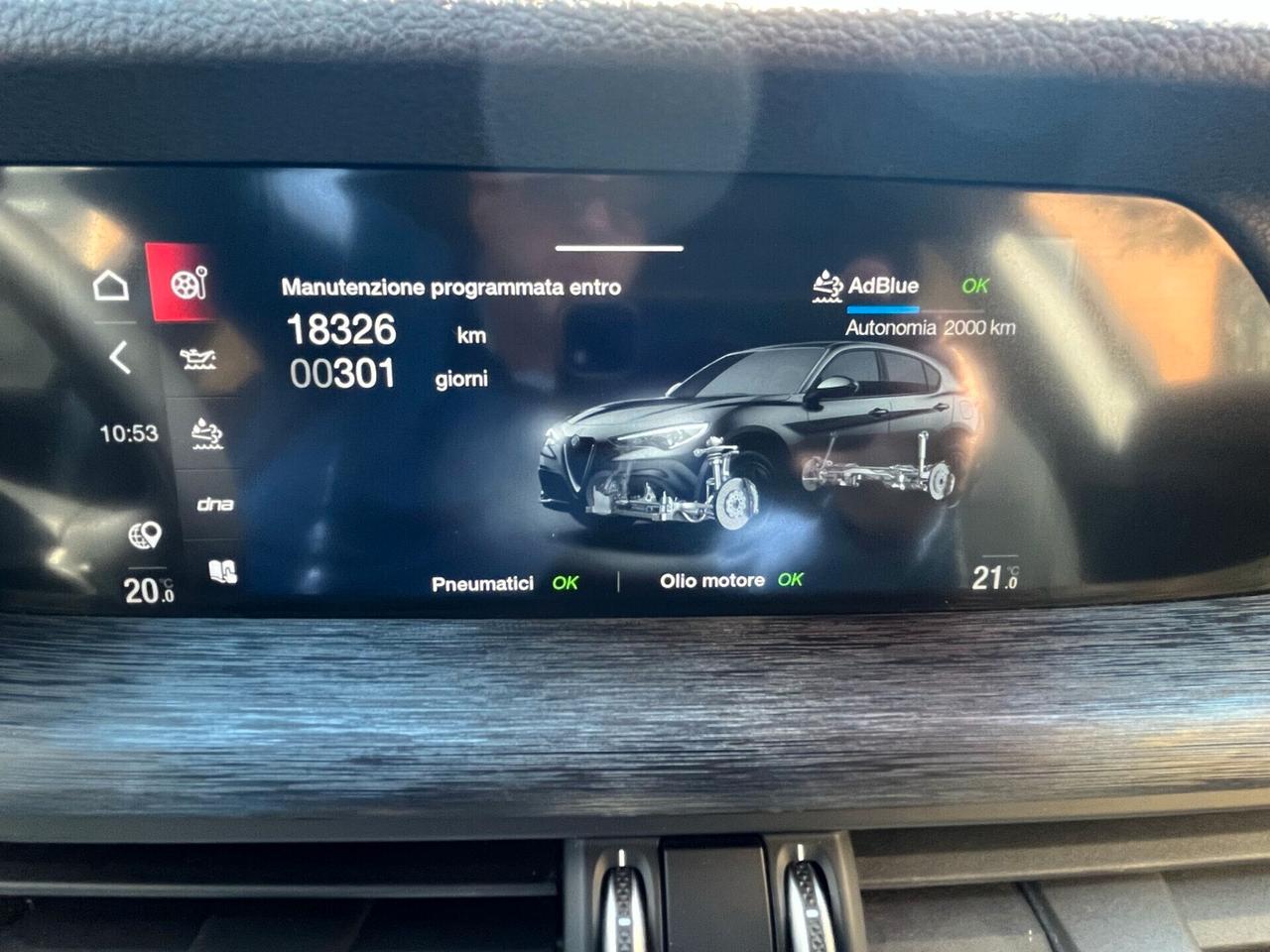 Alfa Romeo Stelvio 2.2 Turbodiesel 160 CV AT8 RWD Business