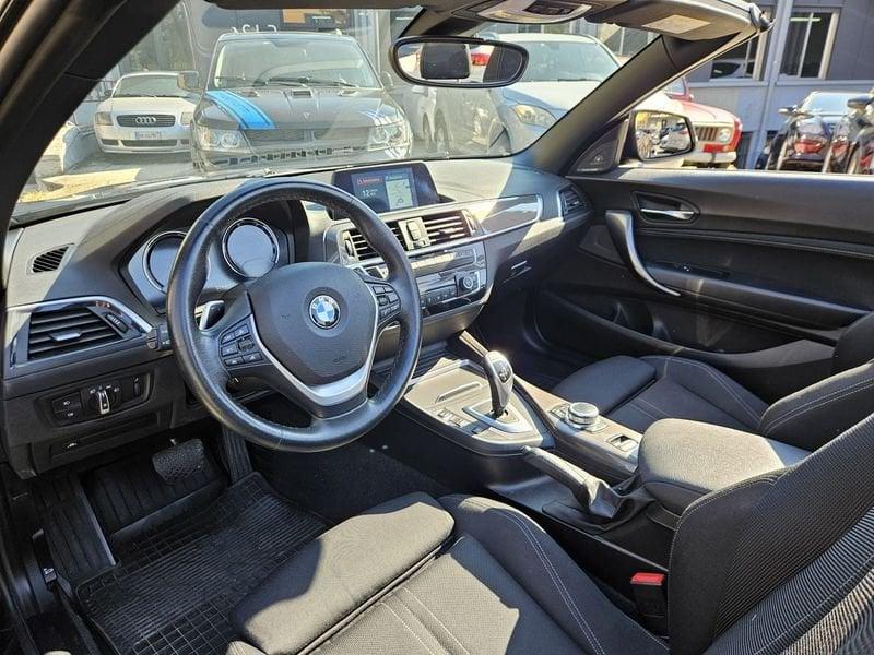 BMW Serie 2 220d Cabrio Luxury auto my18