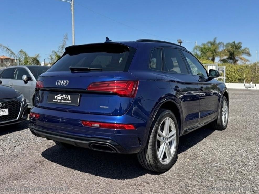 AUDI Q5 2.0TDI mild hybrid S-tronic S-line FULL LED PELLE NAVI BLACK EDITION CARPLAY