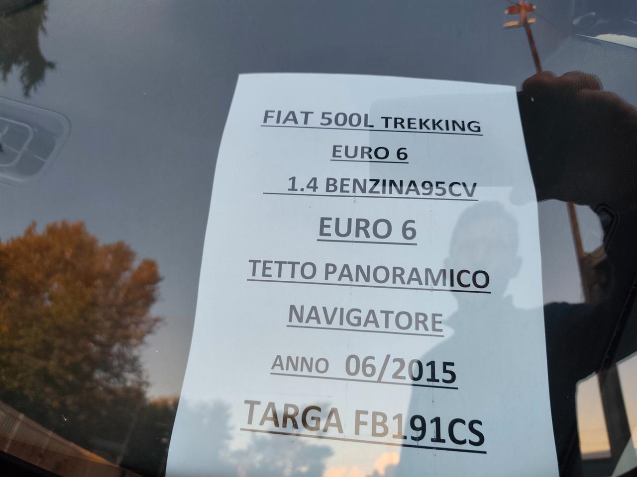 Fiat 500L 1.4 BENZINA 95 CV Trekking BICOLOR