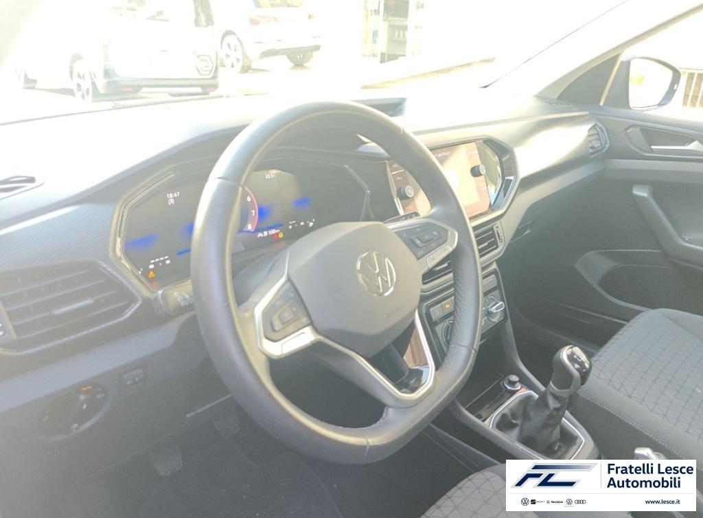 VOLKSWAGEN - T-Cross - 1.0 TSI 95cv Life (Pronta Consegna)