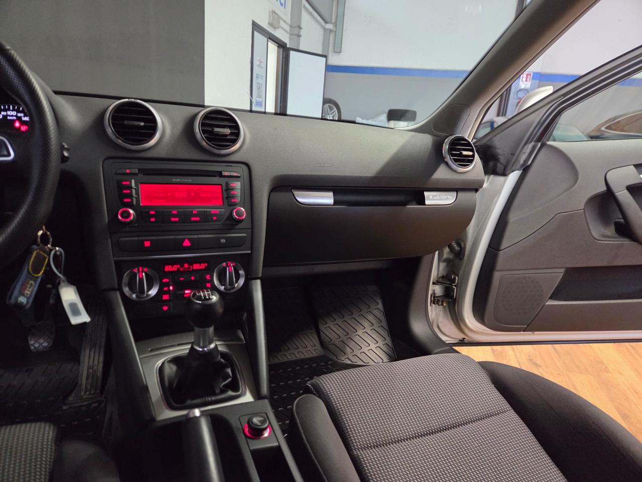 Audi A3 Sportback 2.0 tdi Ambition quattro 170cv