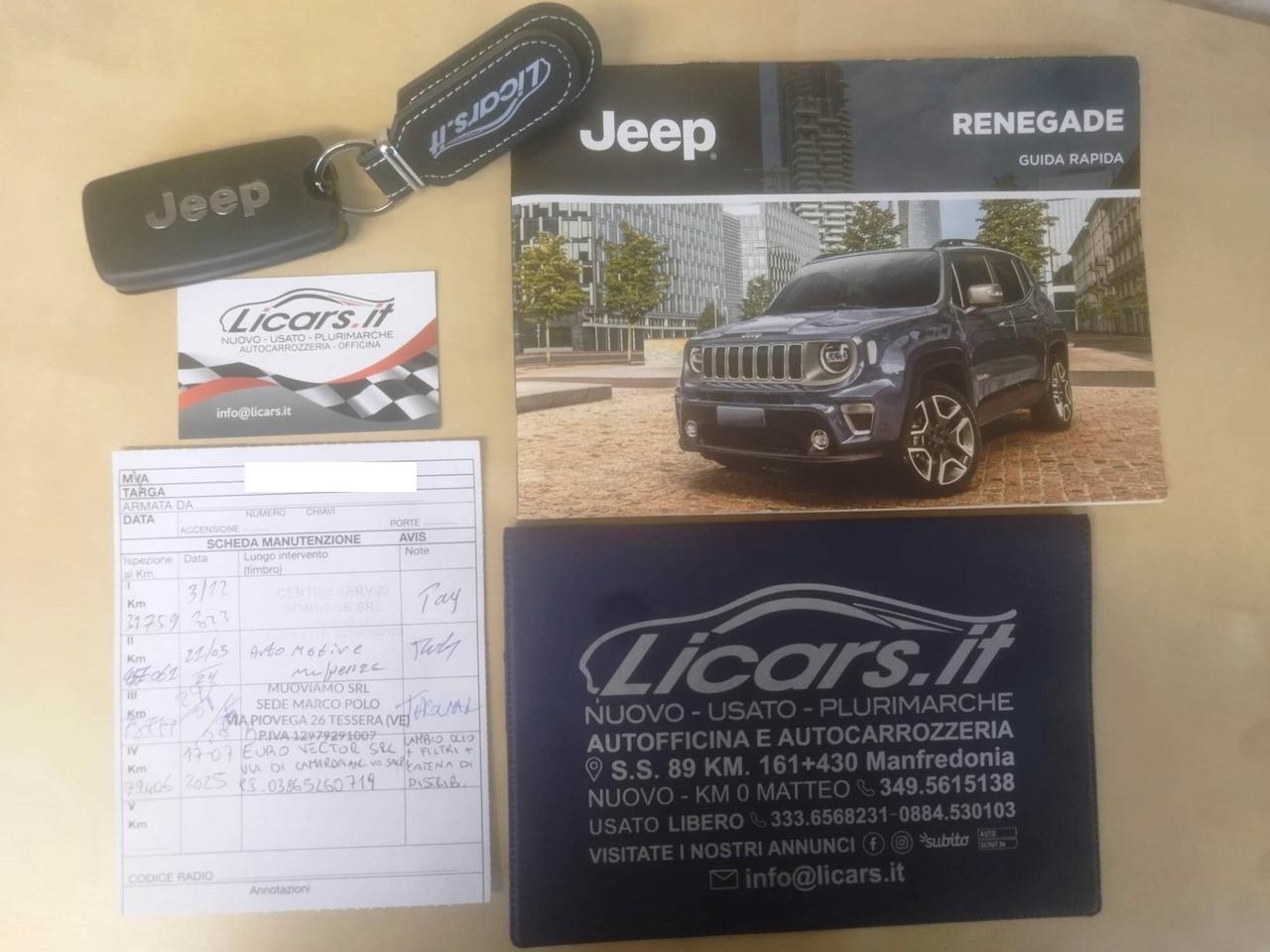 Jeep Renegade 1.5 Turbo T4 MHEV Limited