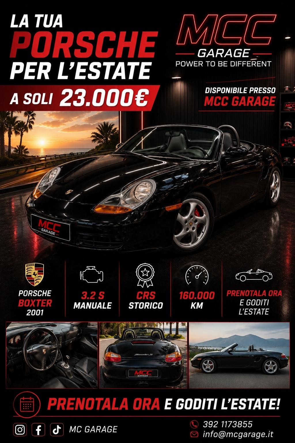 Porsche Boxster 3.2i 24V cat S