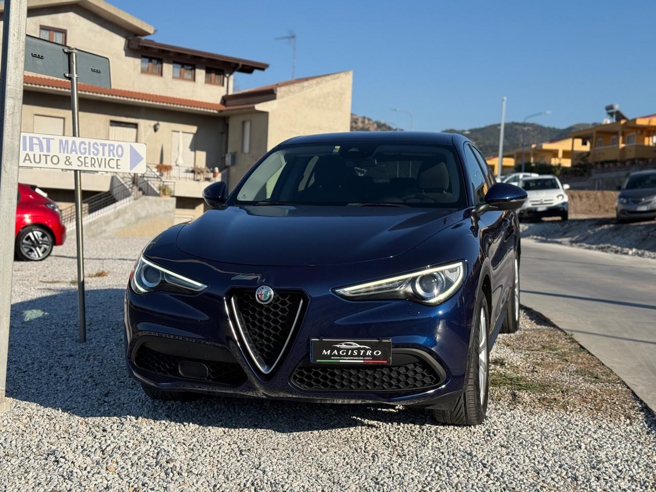Alfa Romeo STELVIO 2.2 TD 160CV AT8 Blu Montecarlo