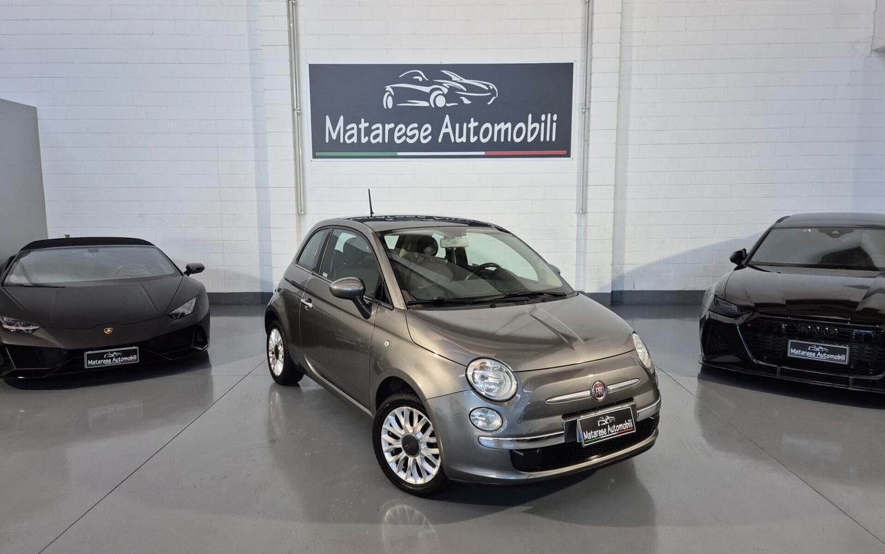Fiat 500 1.2cc 69cv Tetto panoramico sensori di parcheggio