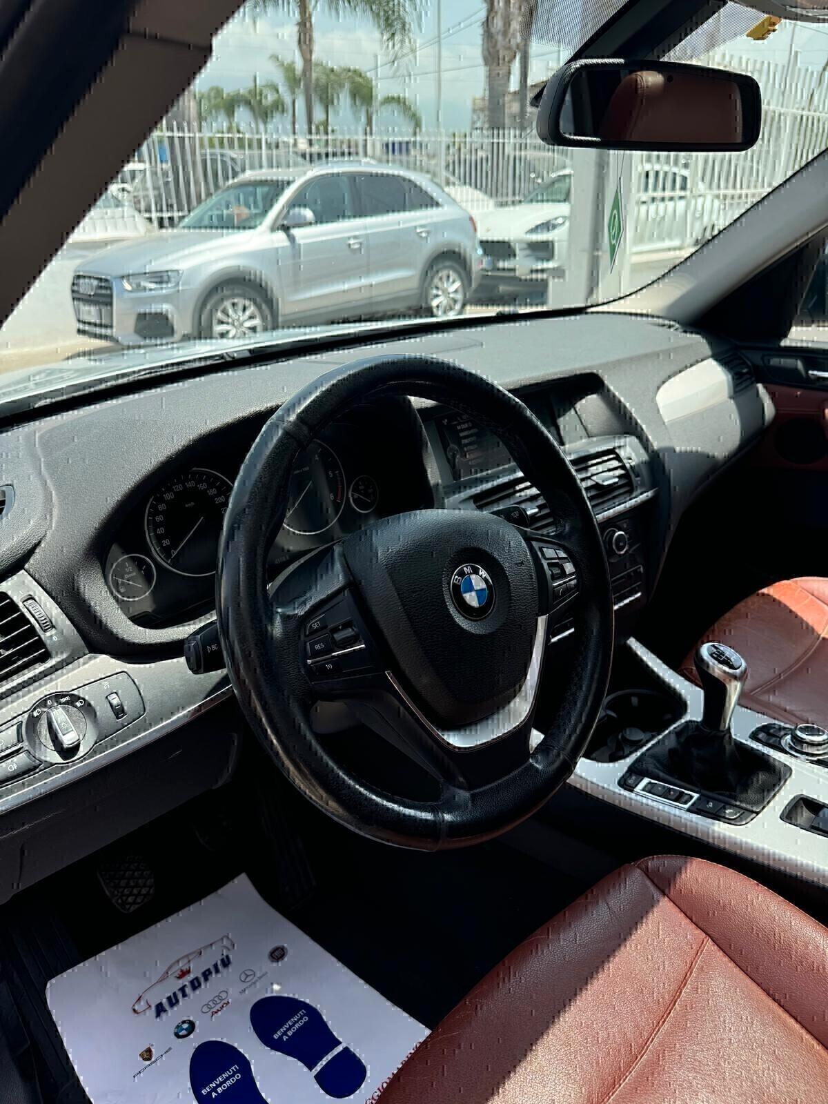 Bmw X3 xDrive20d Futura TETTO APRIBILE PELLE XENO CAMBIO MANUALE