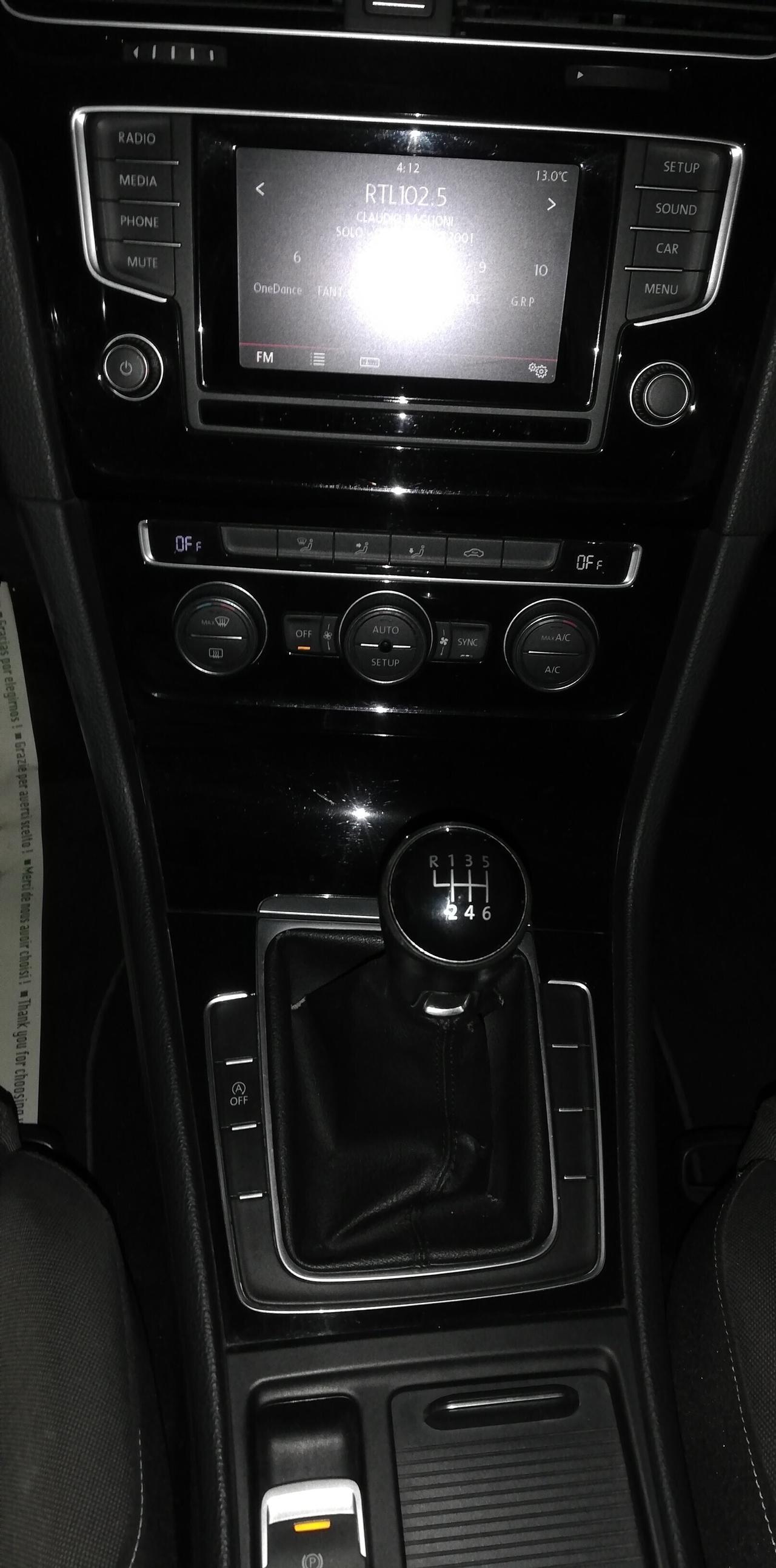 Volkswagen golf 7 highline 2.0 tdi 150cv -2013