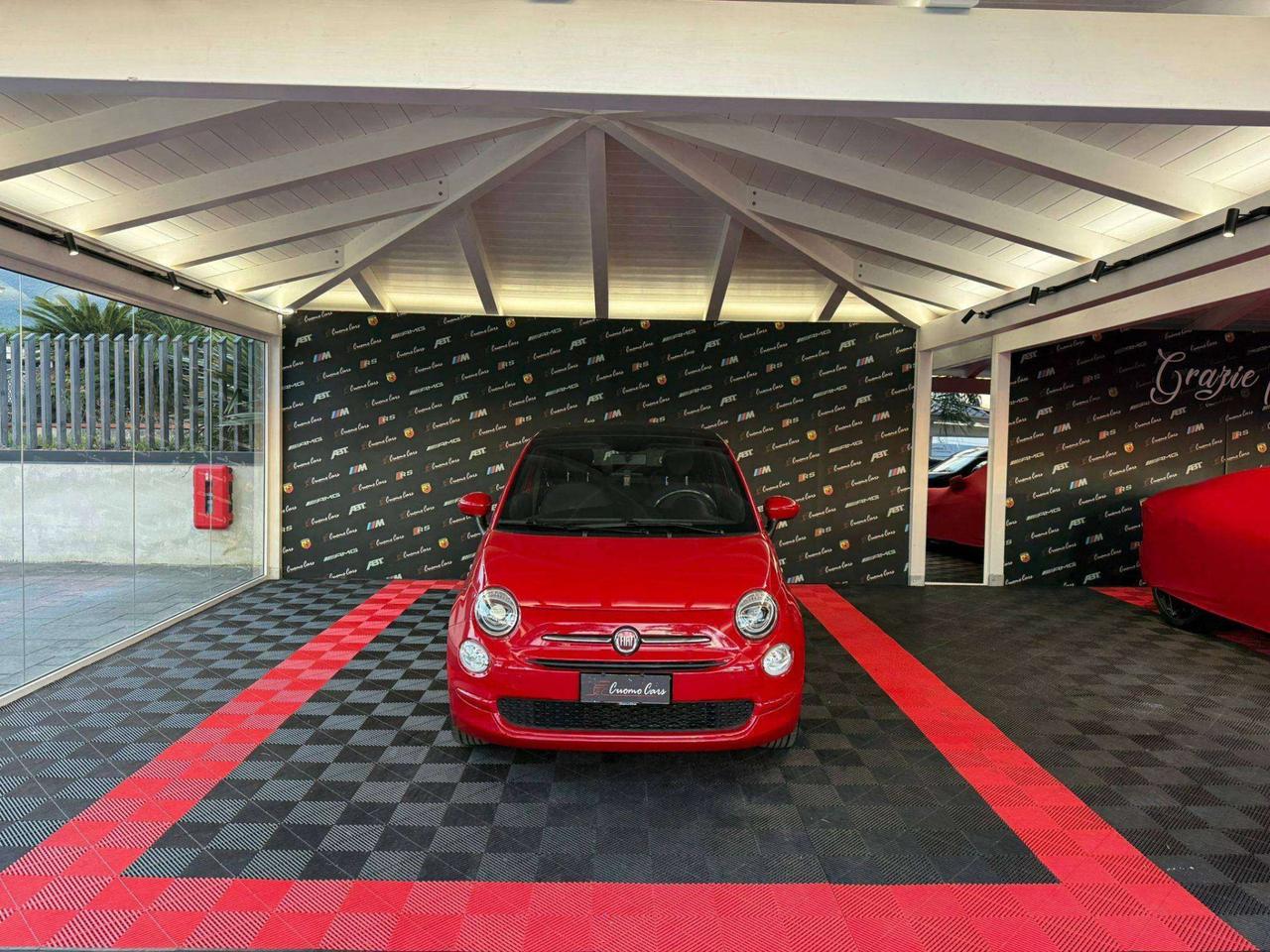 Fiat 500C 1.0 Hybrid Red