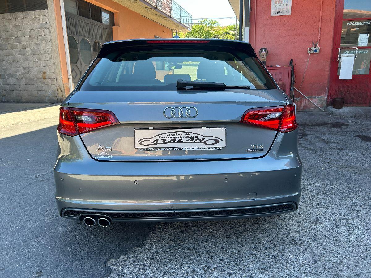 AUDI - A3 - 2.0 TDI 150CV quattro S LINE TETTO APRIBILE LED