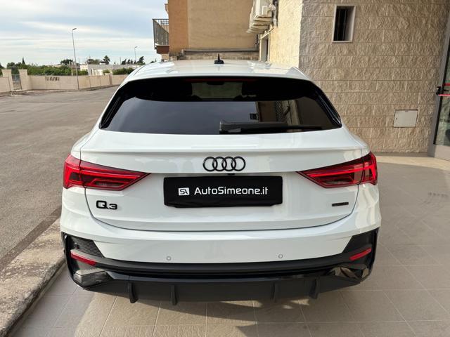 AUDI Q3 SPB SPORTBACK 40TDI S tronic S line Identity Black