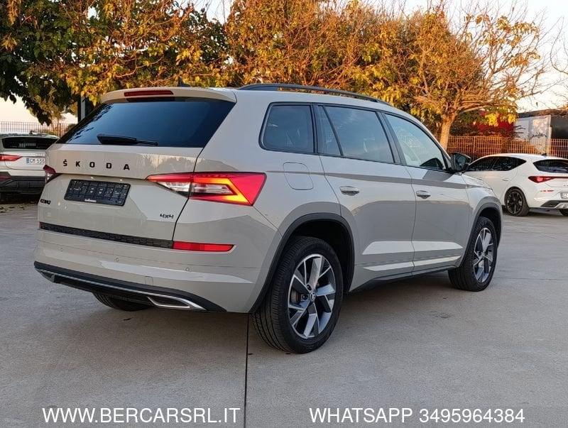 Skoda Kodiaq Kodiaq 2.0 TDI EVO SCR 200 CV 4x4 DSG SportLine