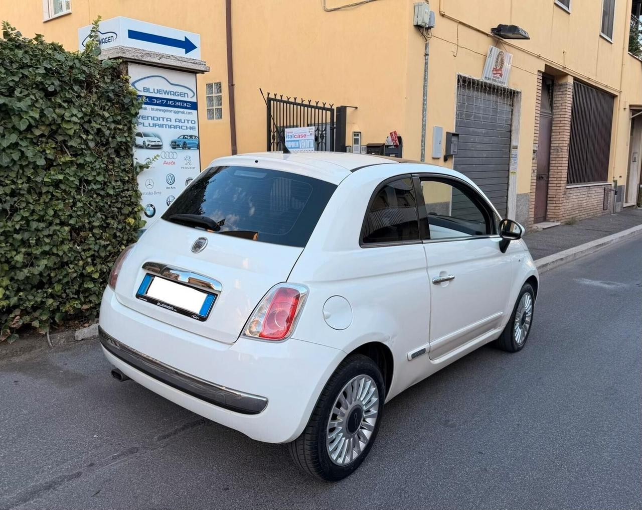 Fiat 500 1.2 Benzina Lounge 69cv ottima x Neopatentati Tetto Panoramico