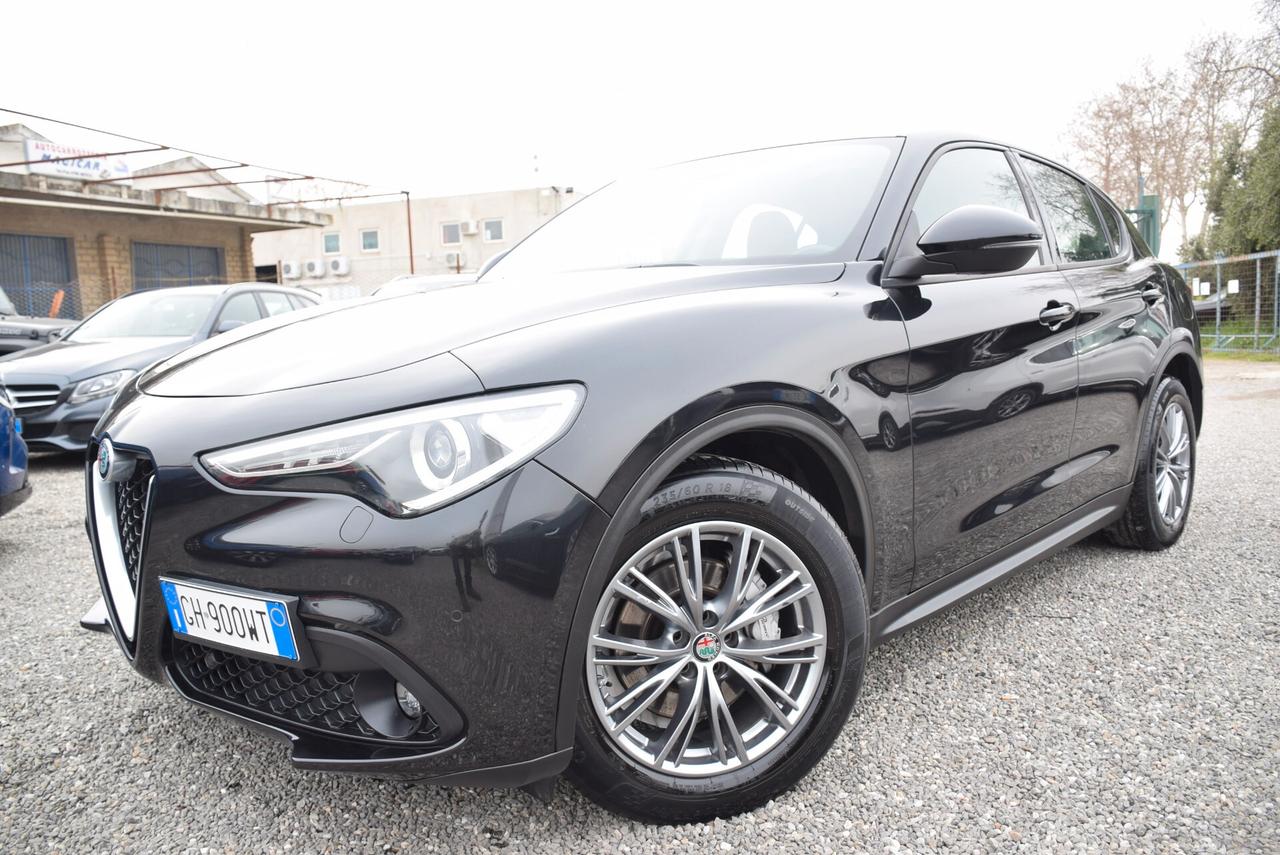 Alfa Romeo Stelvio 2.2TD AT8 Q4 AUTOCARRO 5 POSTI IVA DETRAIBILE-NAVI-SENSORI-CAM-ADAS-CRUISE-BT