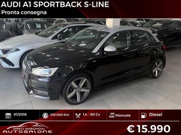 Audi A1 SPB 1.4 TDI S-LINE FINANZIABILE