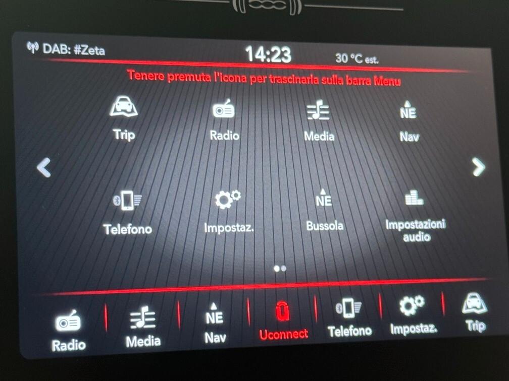 Fiat 500X 1.6 mjt Cross 4x2 120cv Led Nav App conn 19" Neopat
