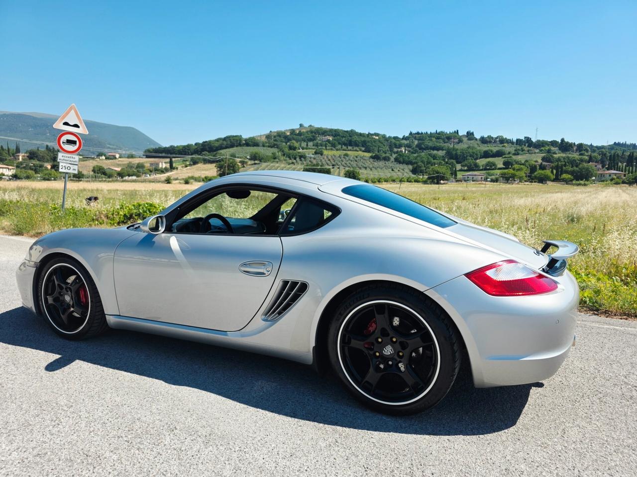 Porsche Cayman 3.4 S Book Service Asi Scarico sportivo