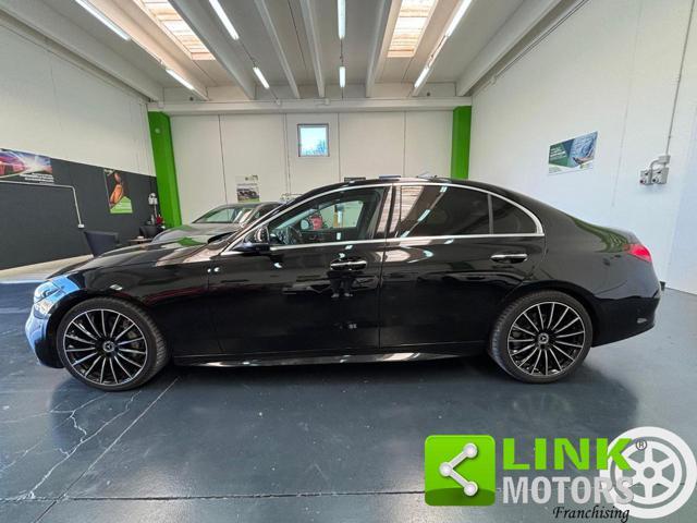 MERCEDES-BENZ C 220 d AMG PREM, KM CERT, PELLE/ALC, FULL LED.