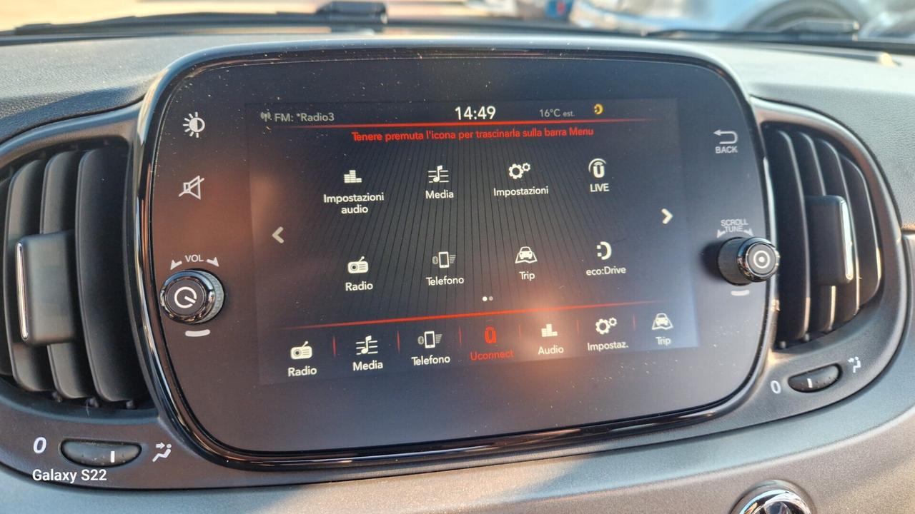 Fiat 500 1.2 Sport perfetta e garantito 12 mesi