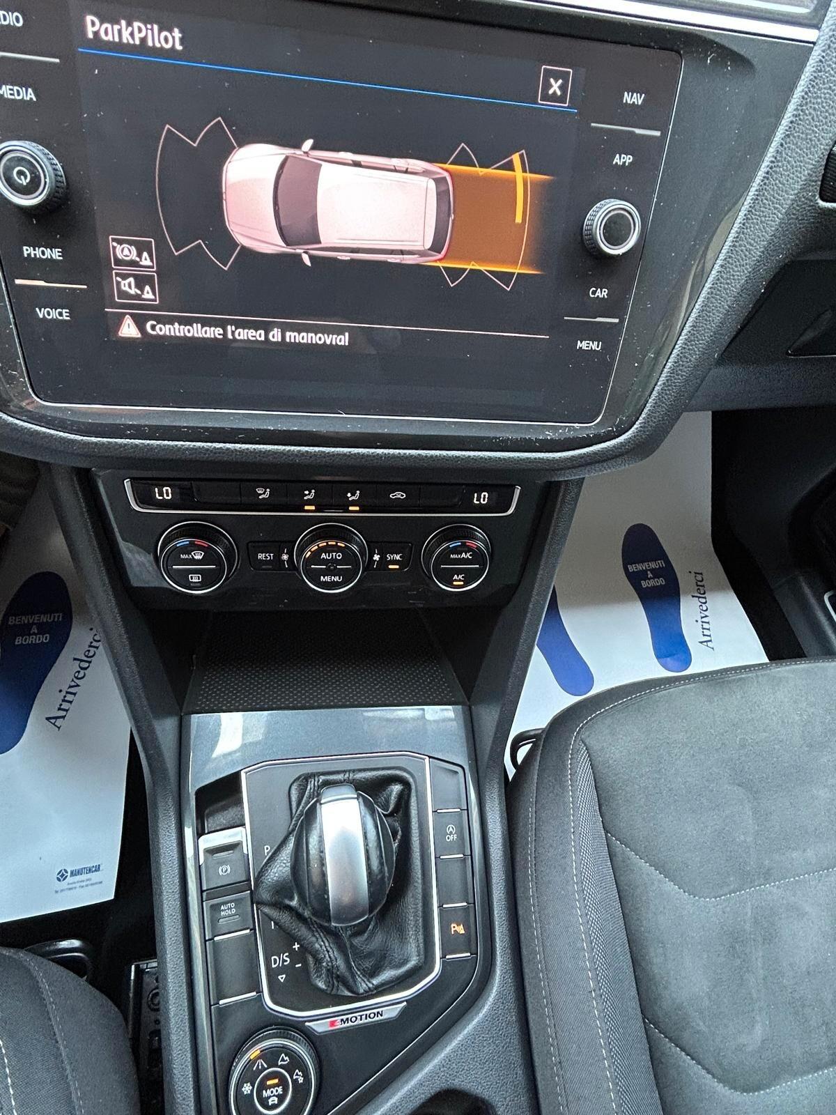 Volkswagen Tiguan 2.0 TDI SCR DSG 4MOTION Advanced INTERNI IN ALCANTARA