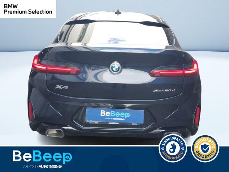 BMW X4 XDRIVE20D MHEV 48V MSPORT AUTO