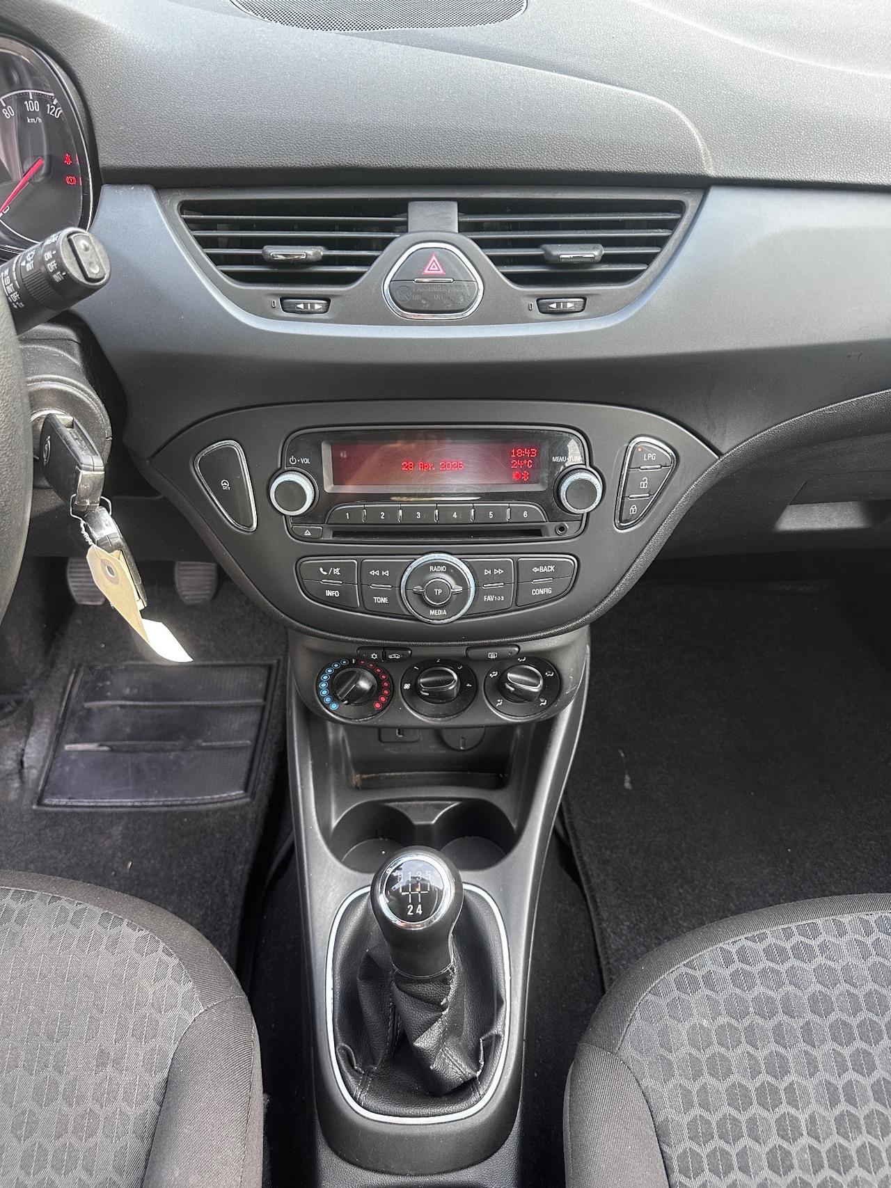 Opel Corsa 1.4 90CV GPL Tech 5 porte n-Joy