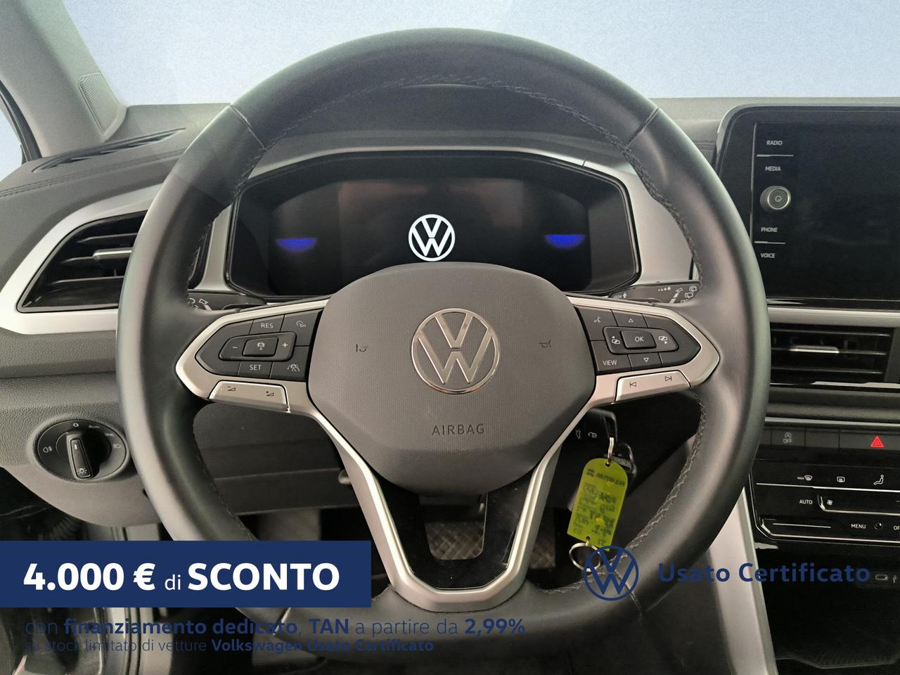Volkswagen T-Roc 2.0 tdi life 150cv dsg