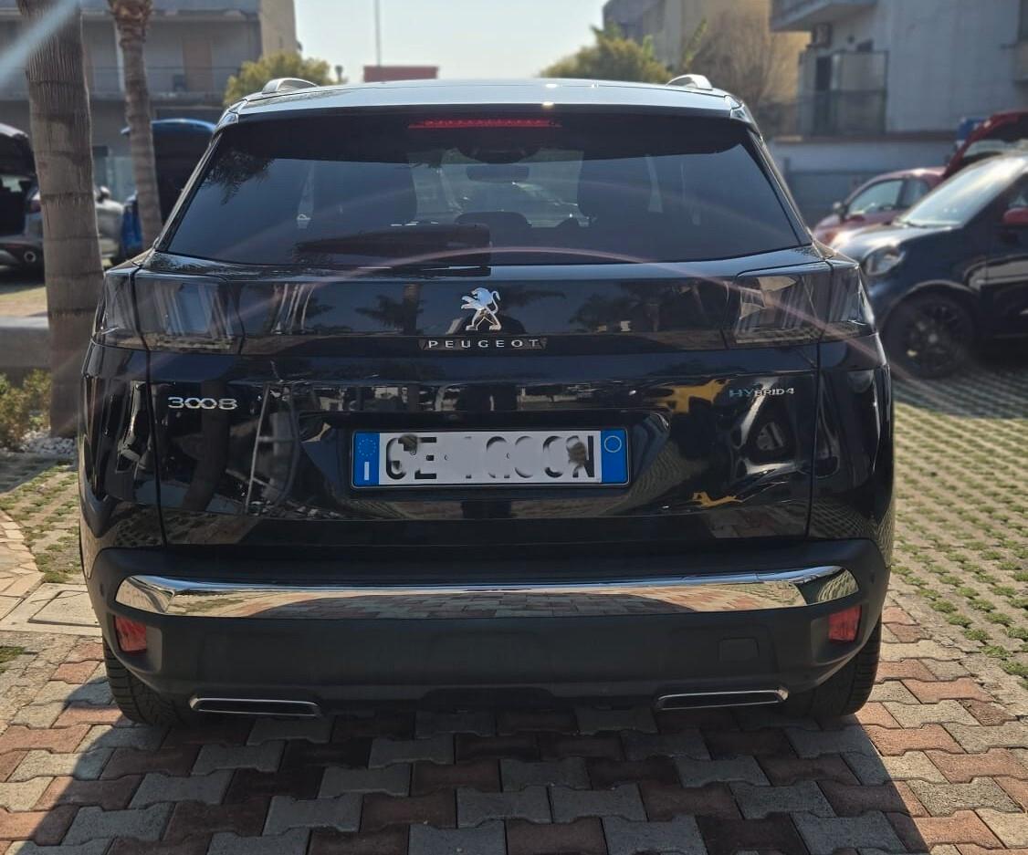 Peugeot 3008 1.6 hybrid4 phev GT 300CV e-eat8 Uff Italy Led USB