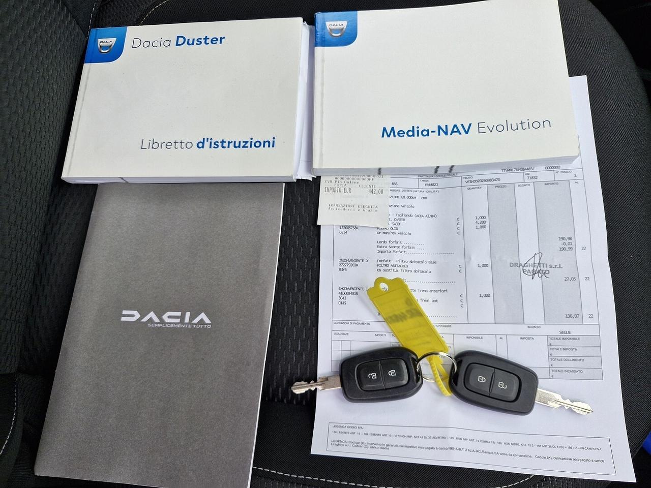 DACIA DUSTER 1.6 SCe 4x2 PRESTIGE NAVI 90000 KM