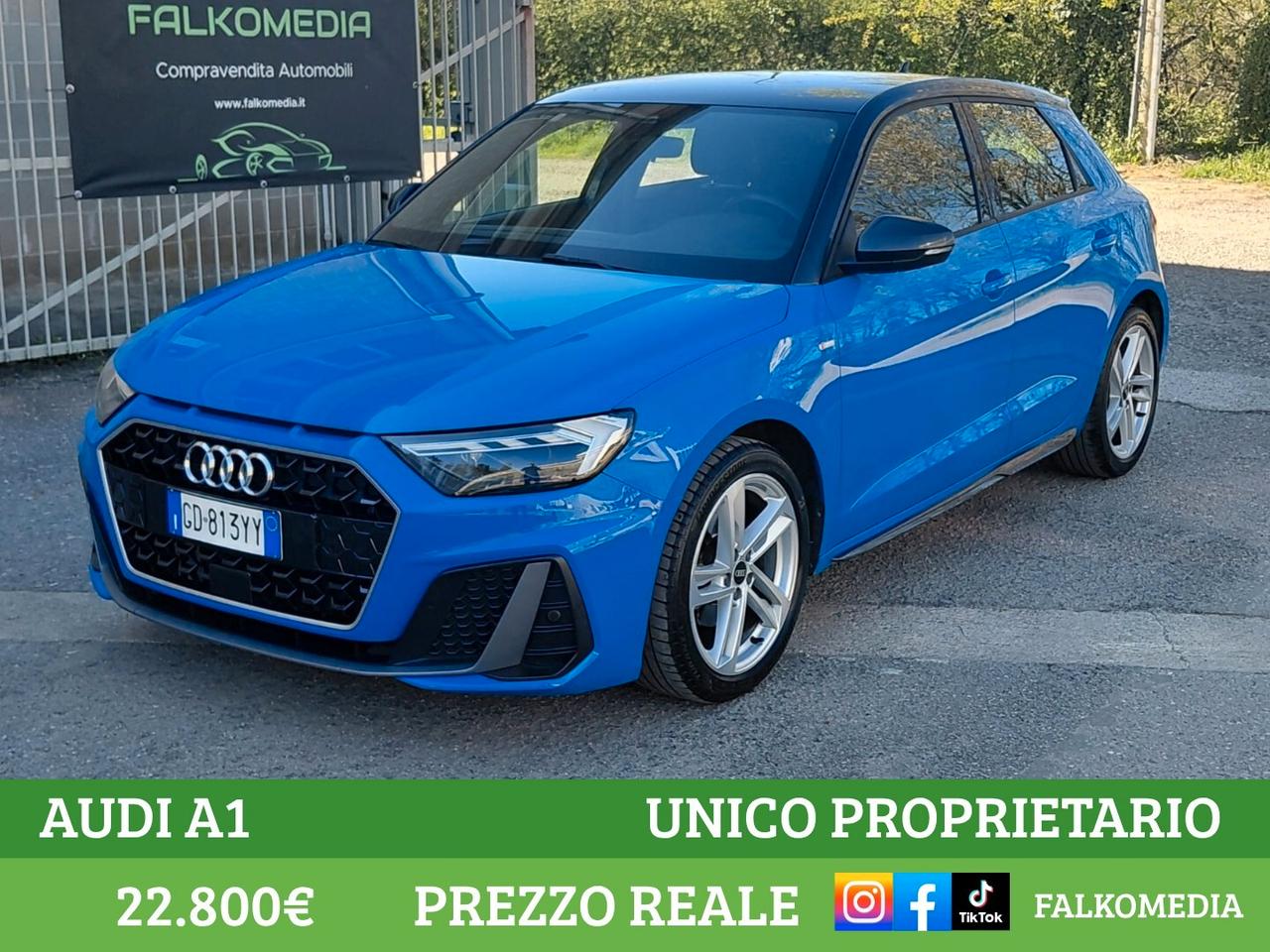 Audi A1 Sportback S Line UNICO PROPRIETARIO