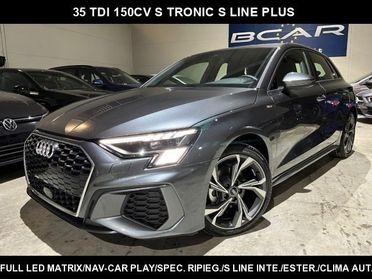 AUDI A3 SPB 35TDI Stronic S line "18 Sline/CarPlayNav/Park