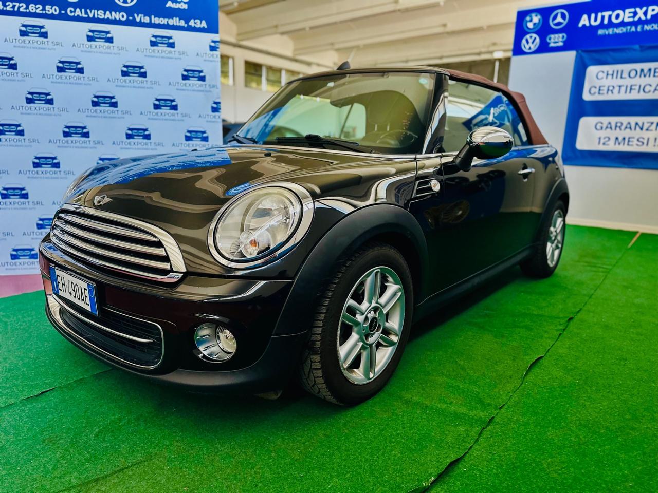 Mini 1.6benzina Cooper Cabrio/automatica /kmcertif