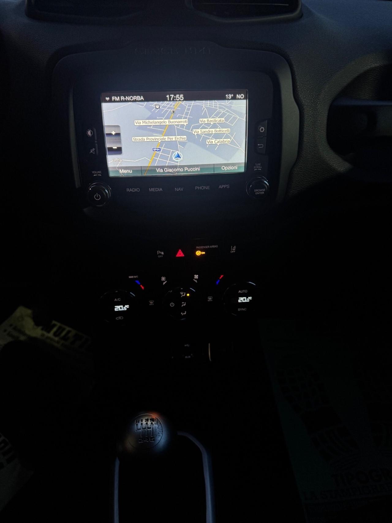 Jeep Renegade 1.6Mjt 120CV Limited Navi Grande 360