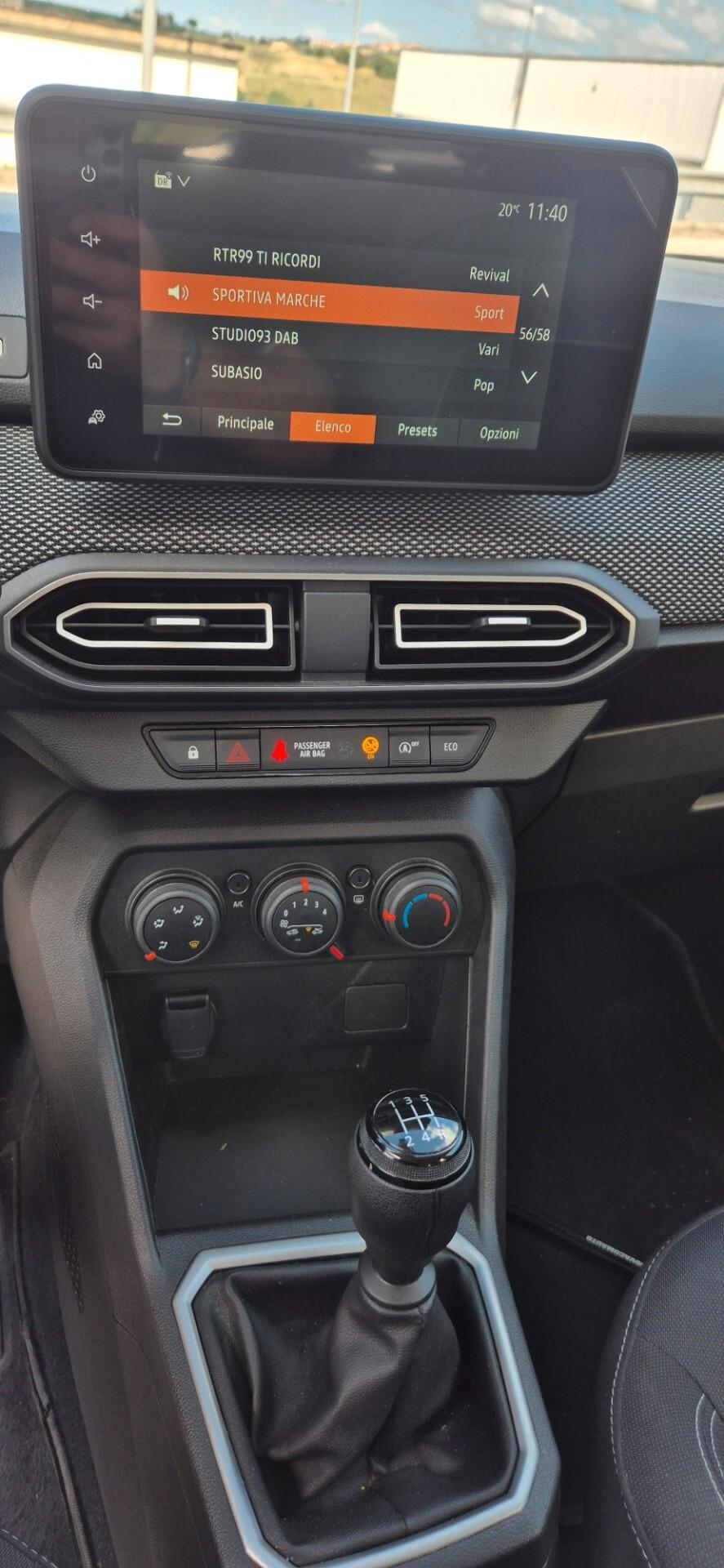 Dacia Sandero Streetway 1.0 TCe ECO-G COMFORT NEOPATENTATI