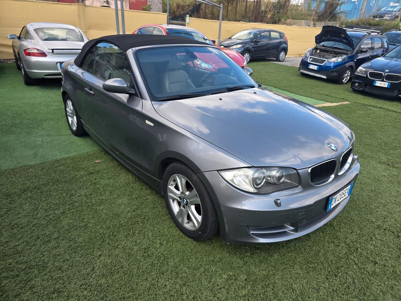 Bmw serie 1. 120d Cabrio Futura euro 5.