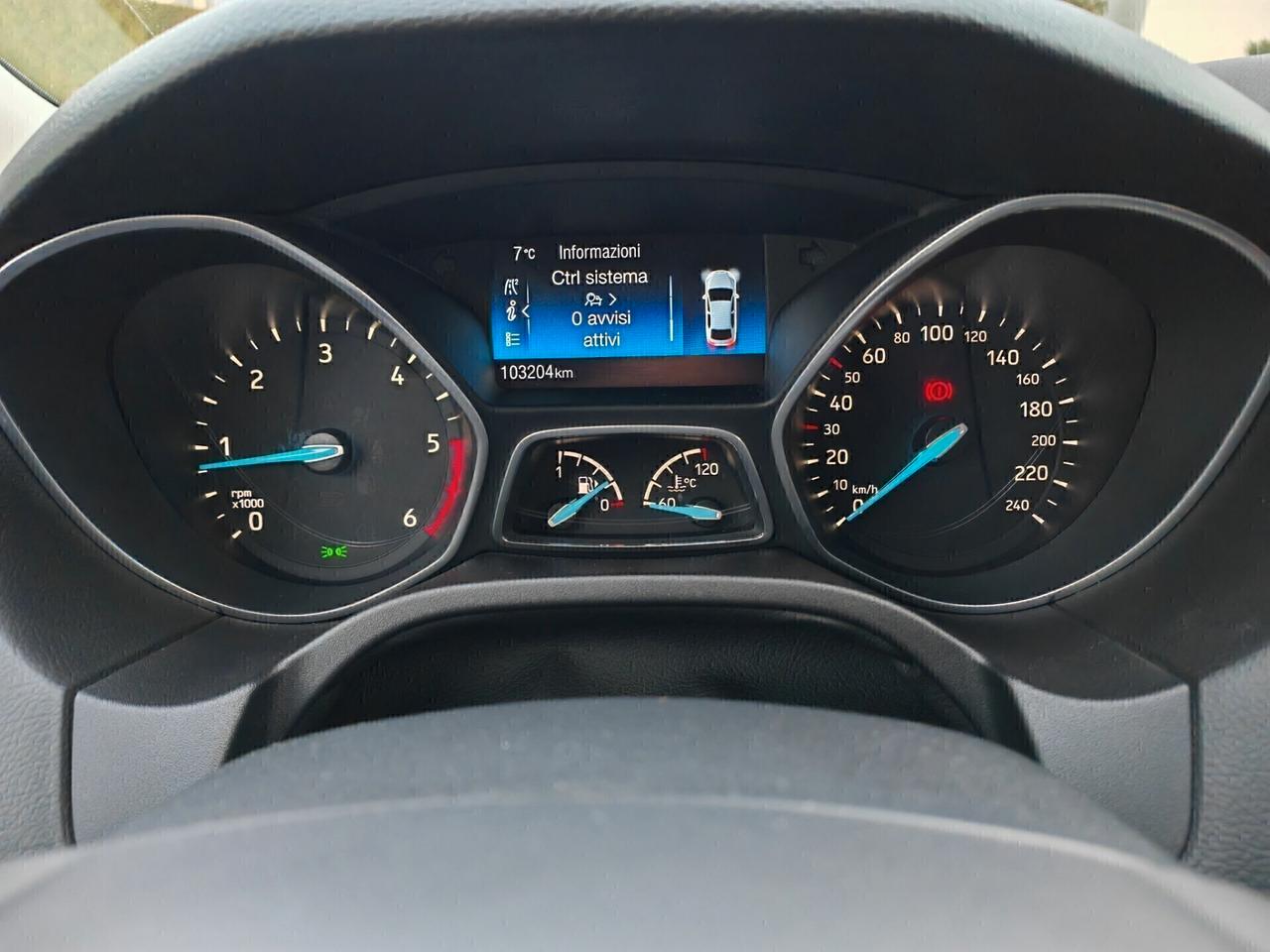 Ford Focus 1.5 TDCi 120 CV SW AUTOCARRO N1 4 posti unipro+IVA