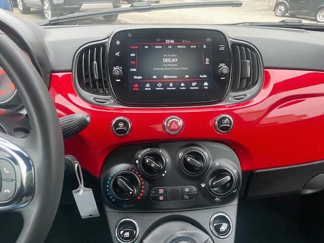 Fiat 500 1.0 Hybrid Red