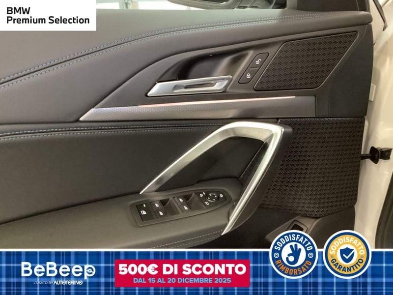 BMW X1 SDRIVE18D MSPORT AUTO