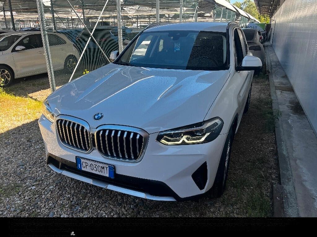 BMW X3 20D 190CV STEPTRONIC 48V S-DRIVE BUSINESS ADVANTAGE ( FARI LED - BMW DIGITAL COCKPIT - PELLE - CLIMA TRIZONA - NAVI - MIRROR - PARK ASSISTANT - CERCHI 18 )